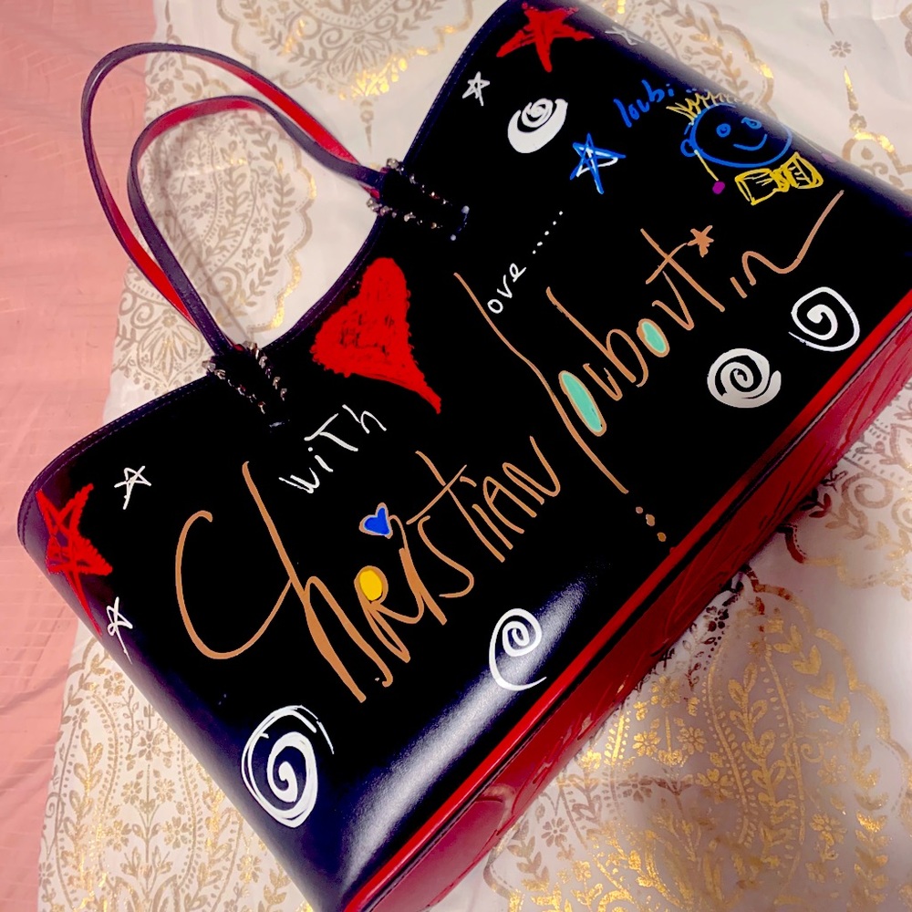 CABATA CHRISTIAN LOUBOUTIN TOTE